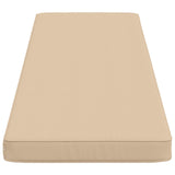 2-Piece Bench Cushions VUGHT 2 pcs 100% Polyester Cream 951365
