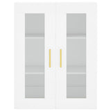 Highboard White 69.5x34x180 cm Engineered Wood 3198585