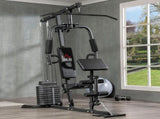 Multi-Exercise Gym Station, with 45kg Weight Stack, for Full Body Workout T3398P349211