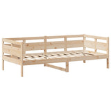 Day Bed with Roof without Mattress 80x200 cm Solid Wood 3282290