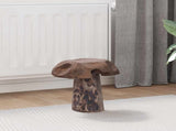 Stool Natural 35 x 35 x 35 cm Solid Teak Wood 42012369