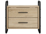 Hanging Bedside Cabinet Sonoma Oak 40 x 30 x 50 cm 8013544