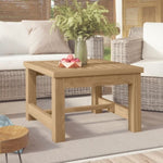 ZNTS Coffee Table 45x45x30 cm Solid Wood Teak 340751