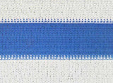 Sunshade Sail 4 x 5 m HDPE Rectangular Blue and White 42032894