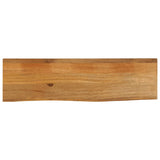Table Top Live Edge 100x30x3.8 cm Solid Wood Mango 370576