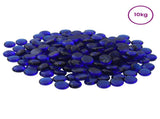 Glass Nugget 17-19 mm Cobalt Blue Glass 42041592