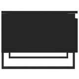 Coffee Tables 2 pcs Black 50x46x35 cm Engineered Wood 830879