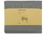 Table Cloth 5 pcs Rectangular Light Grey 110 x 180 cm 42040437