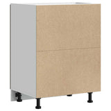 Sink Base Cabinet Lucca Brown Oak Engineered Wood 853684