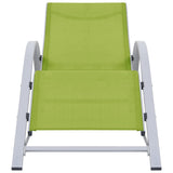 Sunlounger Green Textilene Standard Sunlounger Rectangular 310539