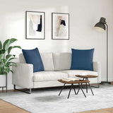 Sofa Pillows 2 pcs Blue 80 x 80 cm Fabric 42014048