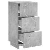 Sideboard Concrete Grey 33.5 x 34.5 x 75 cm Engineered Wood 8011516