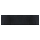 Rug Rectangular Grey100x400 cm Bamboo 376958