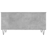 ZNTS Coffee Table Concrete Grey 90x44.5x45 cm Engineered Wood 830976