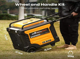 Inverter Petrol Generator Portable 7500W E-start with ATS Interface and wheels 33069025
