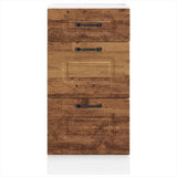 Kitchen Base Cabinet Kalmar Old Wood Engineered Wood 854248