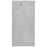 Rug IZA Short Pile Scandinavian Look Grey 100x200 cm 375451
