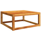 Garden Table Acacia Wood finish Solid Acacia Wood Compact 3278938