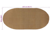 Area Rugs Natural 152 x 245 cm Jute 42010798