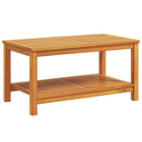 Coffee Table Brown 110 x 55 x 45 cm Solid acacia wood 4108104