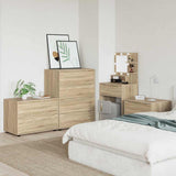 Storage Cabinet Sonoma Oak 80 x 48 x 57 cm Engineered Wood 888819