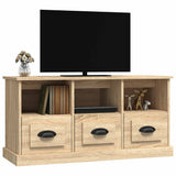 TV Cabinet Sonoma Oak 100x35x50 cm Engineered Wood 816291