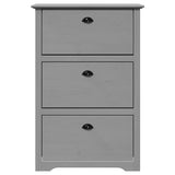 Shoe Rack BODO Grey 80x35x118 cm 4016883