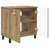 Bathroom Vanity Unit Artisan Oak 60 x 35 x 60 cm 889414