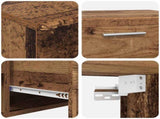TV Cabinet Set with Shelf FLORIN 3 pcs Old Wood Engineered Wood 3398002