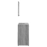 Bathroom Furniture Set Grey Sonoma Engineered Wood 815529