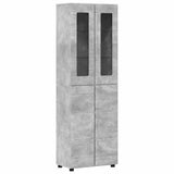 TV Cabinet Set FLORIN 3 pcs Concrete Grey Engineered Wood 3398007