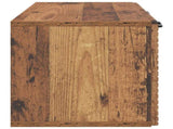 Wall-Mounted TV Cabinet Wall-mounted Old Wood 59.5 x 31 x 30 cm 898713