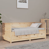 Day Bed without Mattress 100x200 cm Solid Wood Pine 820896