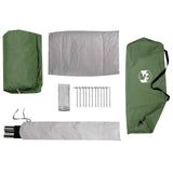 Backpacking Tent Green 222 x 85 x 125 cm 42017415