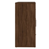 Sideboard Brown Oak 91x29.5x65 cm Engineered Wood 823349