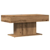 Coffee Table Artisan Oak 96x50x45 cm Engineered Wood 856547