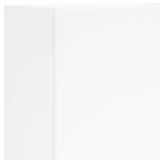 4 Piece TV Wall Units White Engineered Wood 3216428