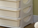 Kids Storage Unit, with Six Drawers - Cream T3398P347680
