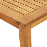 3 Piece Garden Dining Set 85x85x74 cm Solid Wood Acacia 3295260