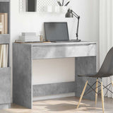Desk with Drawer Concrete Grey 100 x 50 x 78 cm Engineered Wood 888940
