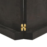 Table Top Dark Brown 220x40x cm Treated Solid Wood Live Edge 364053
