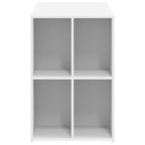 Desk White 102x50x75 cm Engineered Wood 840541