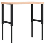 Workbench 100x60x cm Solid Wood Beech Rectangular 3309683