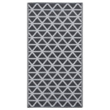 ZNTS Outdoor Carpet Black 160x230 cm PP 310418