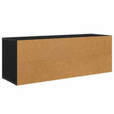 TV Cabinet Black Oak 100 x 31.5 x 35 cm Engineered Wood 881158
