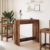 Bar Table Old Wood 102x50x103.5 cm Engineered Wood 854434