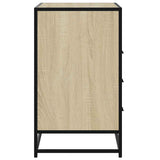 Drawer Cabinet Sonoma Oak 70x41x70 cm Engineered Wood 849085