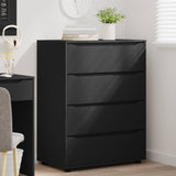 Storage Cabinets Black 80 x 48 x 105 cm Engineered Wood 3406226