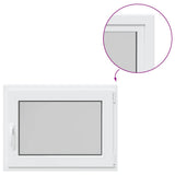 Basement Window RISOR 80x60 cm Tilt&Turn DIN Right White 4108353