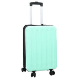 Suitcase Folding Mint green 34 x 23 x 55.5 cm ABS Plastic 42006250